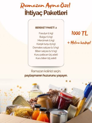 Ramazan kolisi 2026 bereket paketi 2